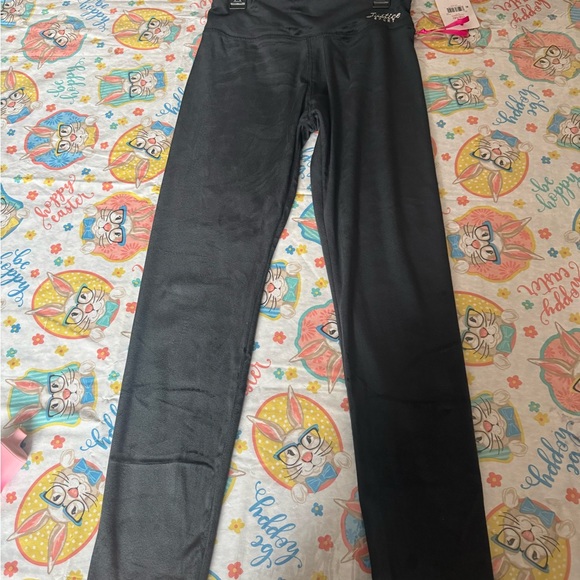Justice Other - Justice Black Velvet Leggings Girls Size L (12/14)